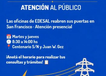 EDESAL retoma la atención presencial en San Francisco