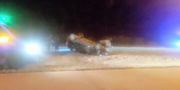 Una mujer y cuatro niños resultaron lesionados tras un siniestro vial en la Autopista de las Serranías Puntanas; uno de los conductores dio positivo en el alcotest