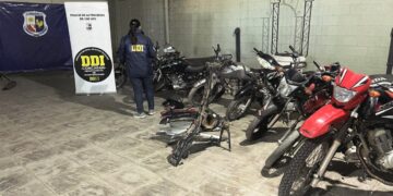 Concarán: recuperaron motocicletas y autopartes robadas del depósito judicial de Santa Rosa del Conlara