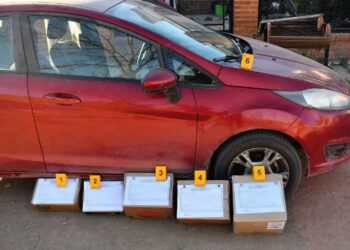La Policía realizó dos allanamientos en Quines por un hurto cometido en Luján y secuestró un automóvil y otros elementos