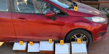 La Policía realizó dos allanamientos en Quines por un hurto cometido en Luján y secuestró un automóvil y otros elementos
