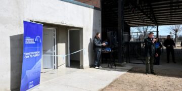 El Gobierno inauguró las mejoras del SUM Municipal de Bagual