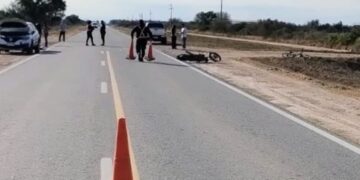 Un motociclista resultó herido tras un accidente de tránsito en la ruta nacional 79; el alcotest arrojó resultado positivo