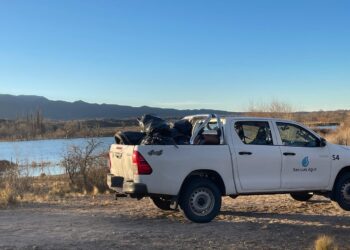 Realizaron la limpieza del peridique La Estrechura