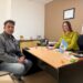 La intendente Sofía Larroudé recibió al presidente del Grupo Tigonbu para fortalecer el desarrollo productivo de Buena Esperanza