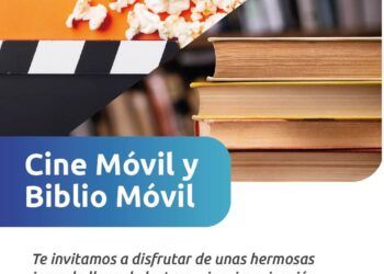 Llega a Unión el Cine Móvil y la Biblio Móvil.