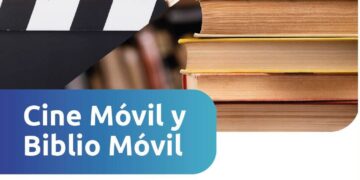 Llega a Unión el Cine Móvil y la Biblio Móvil.