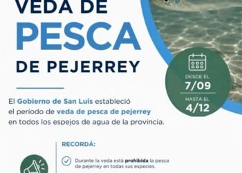 Veda de pesca del pejerrey