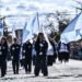 Con un desfile, Justo Daract recordó al Padre de la Patria