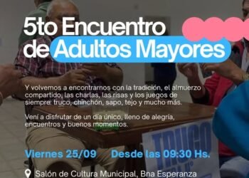 Buena Esperanza prepara el 5° Encuentro de Adultos Mayores
