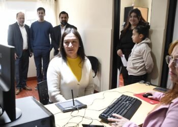 Inauguraron la renovación de la oficina del Registro Civil de Los Molles