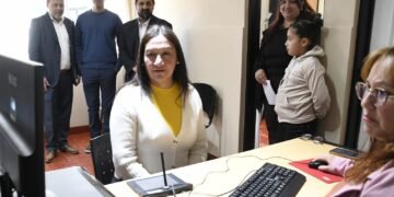 Inauguraron la renovación de la oficina del Registro Civil de Los Molles
