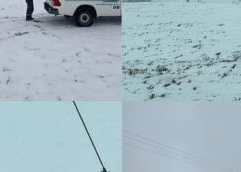 Fraga: EDESAL trabaja en cuadrillas de emergencia por el temporal de nieve que afecta a las líneas de tensión
