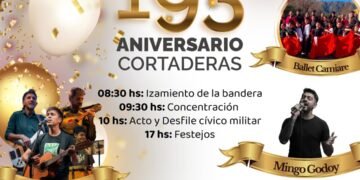 Cortaderas se prepara para su 193º aniversario