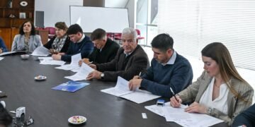 Buena Esperanza renovó el convenio para impulsar obras públicas