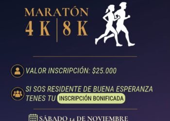 Buena Esperanza se prepara para la Maratón 4K y 8K en la Fiesta Provincial de la Tradición