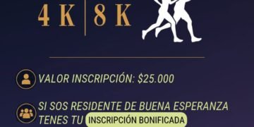 Buena Esperanza se prepara para la Maratón 4K y 8K en la Fiesta Provincial de la Tradición