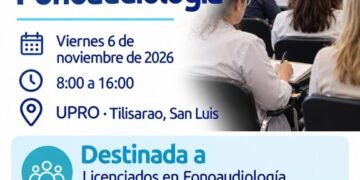 Tilisarao será sede de la V Jornada de la Red Provincial de Fonoaudiología