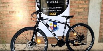 Carpintería: la Policía recuperó una bicicleta que había sido sustraída