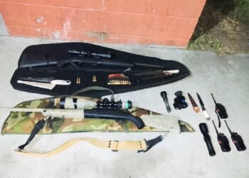 Sorprendieron a cuatro cazadores y secuestraron armas de fuego, municiones y distintos elementos