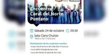 El Teatro de San Francisco será escenario del Encuentro Coral del Norte Puntano